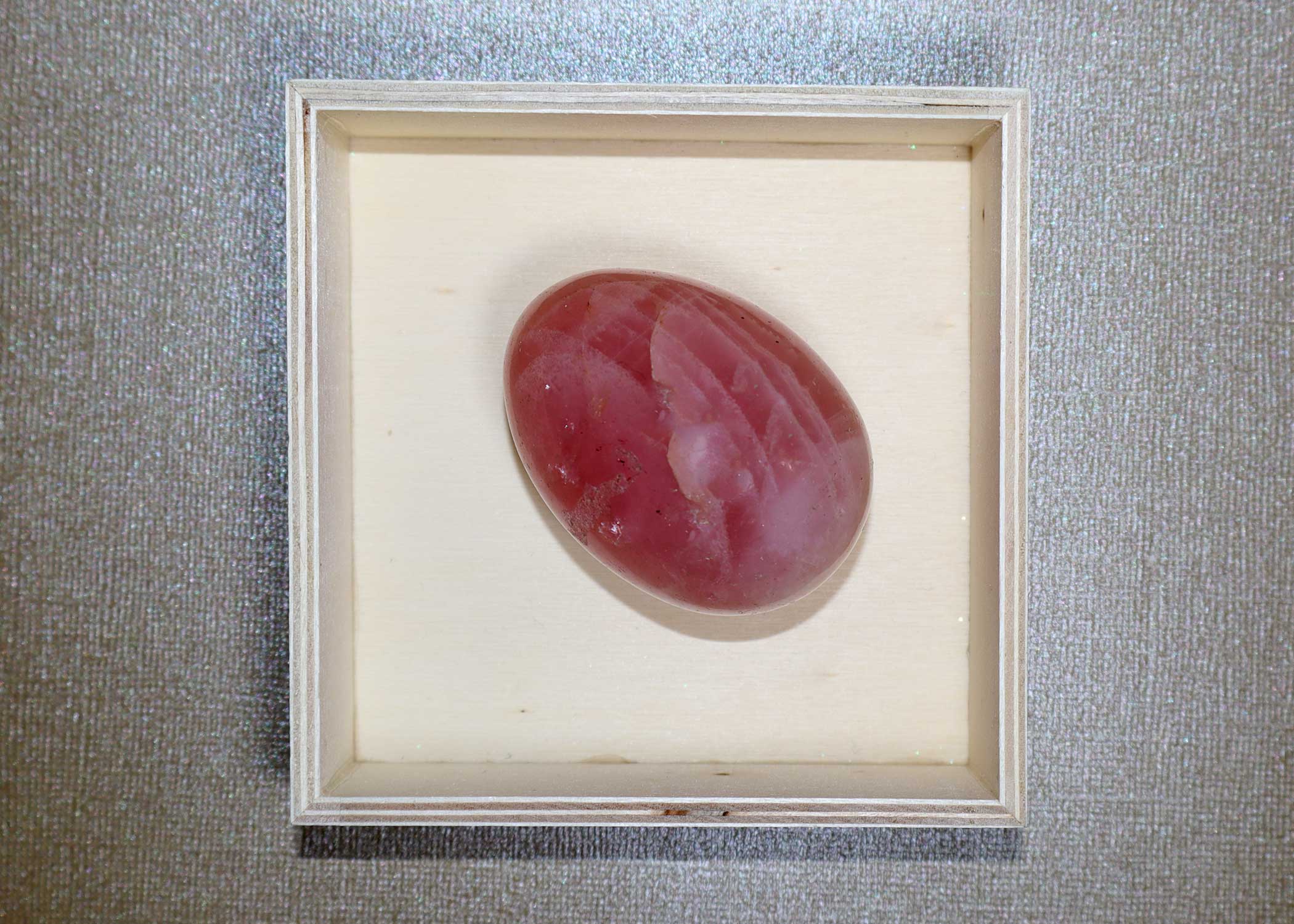 Rose Quartz Crystal Egg - Image 4